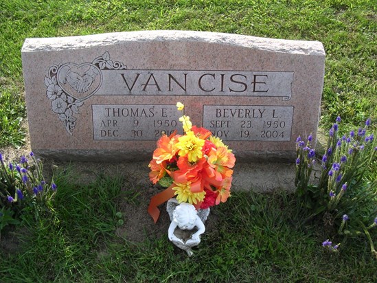 Dr. Thomas Van Cise and his loving wife Beverly Van Cise of 34 years.  Together in Heaven Forever.