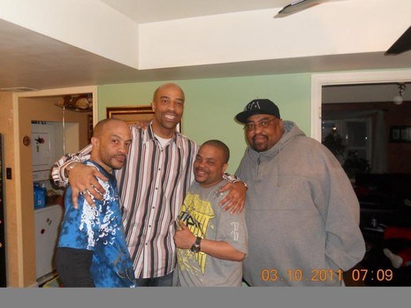 Gene, Theron, Andre & Daddy Gene