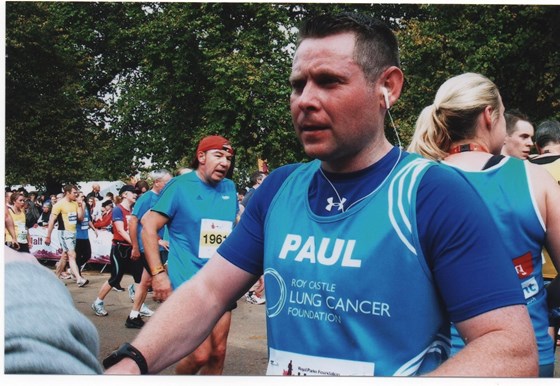 Paul - Marathon Finish - Royal Parks October 2014