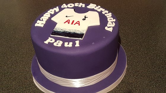 Pauls 40th birthday cake