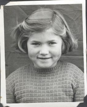 Jean as a little girl