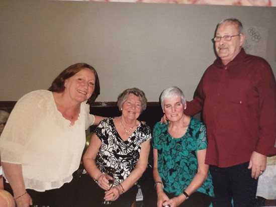 Mam, Dad, Auntie Jean and the lovely Mary.