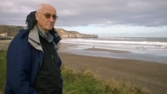 Richard on Yorkshire coast