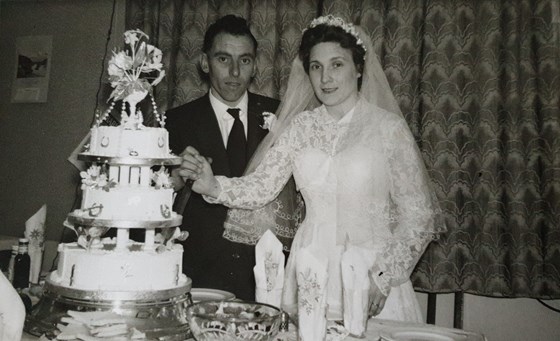 Wedding day 1958