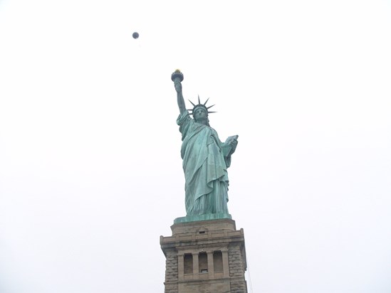 4 mnth ann. balloon launch from Statue of Liberty