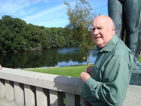 Dad at Blenheim Palace