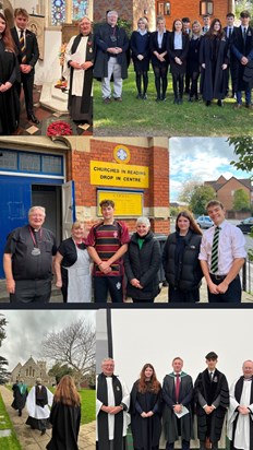 Many memories into one photo - From Charlotte -Deputy Head Chapel Warden 🕊 