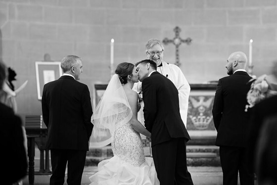 Chris made our special day at Haileybury even more special…. Graham & Jackie Mitchell.