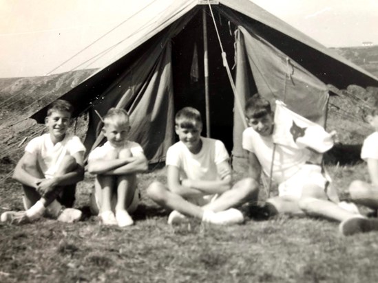 Third Cheadle Hulme scout camp approx 1963