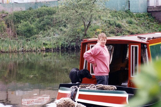 Jill and Emma afloat