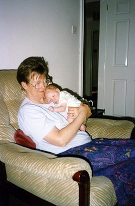 Jill with granddaughter Hannah