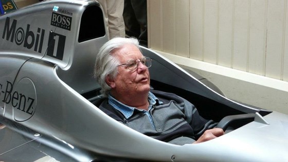 Ken Jacobs in F1 car