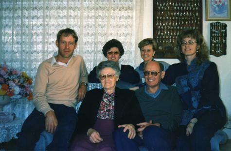Mum, Dad Johan, Anna, Martie and Ansofie