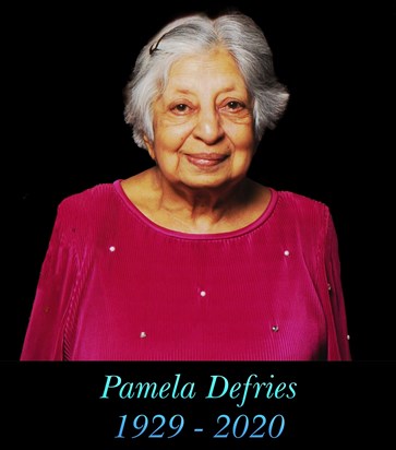 Pamela - 1929 to 2020