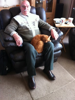 Dad with Tomtom