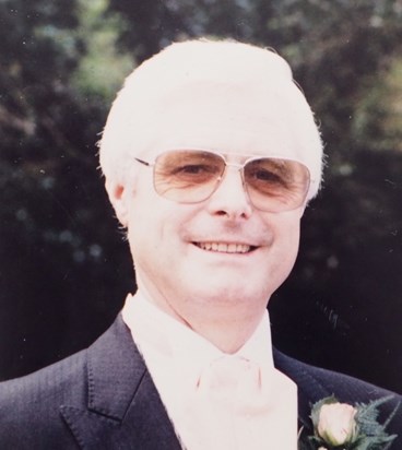 Mam’s favourite photo of dad at our Gary’s and Helen’s wedding in 1989 