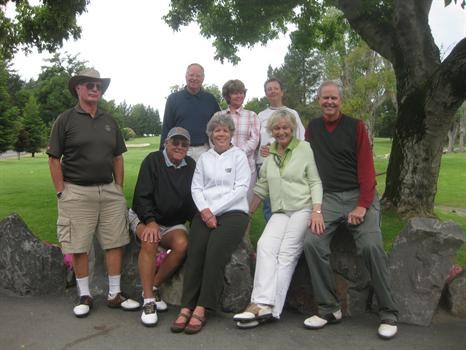 Golf with old Bodega Bay friends
