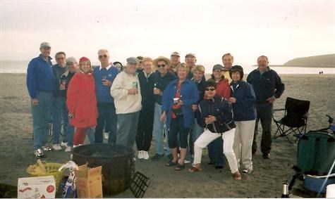 Spring 2002...First Bodega Harbour Beach Party