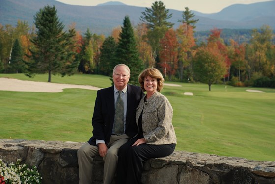 Sara and Dan in New Hampshire, 2008