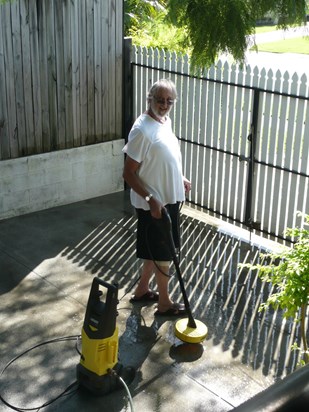 A man who loved his Karcher!