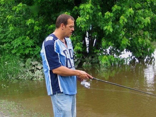Marc loved fishing