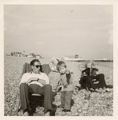 Ada, Des and Chris at Southsea