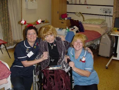 Christmas at St Lukes with the Wonderful Sue Johnson and lovely Cathy