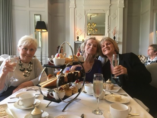 Happy times - with Judith & Debbie