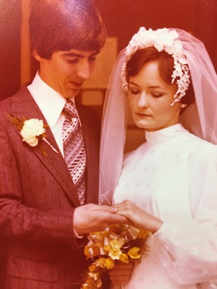 Wedding day July 16 th 1977