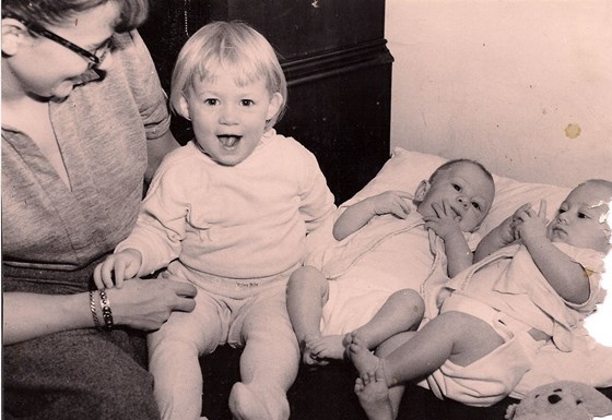 Kelly with Kristin, Eric & Ryan -- 1950