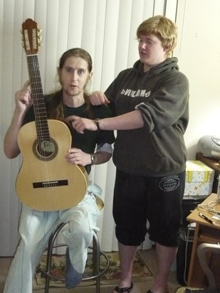 Guitar with Niece Elisabeth