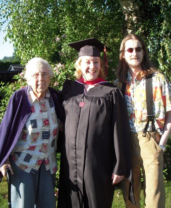 Eli's CWU Master's graduation - a proud day for everyone!