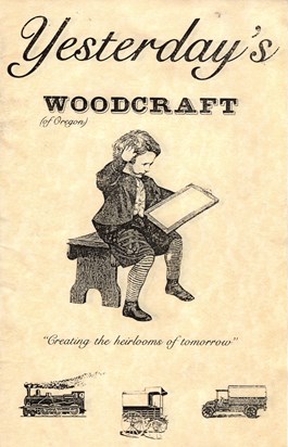 Yesterday's Woodcraft - Brian's business brochure