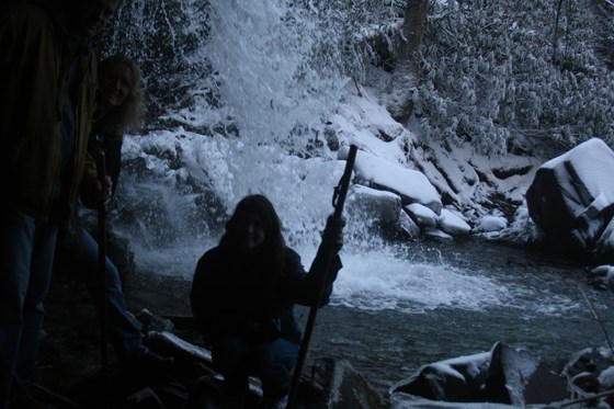 A wintery hike on the Appalachian Trail through Great Smokey Mountain National Park