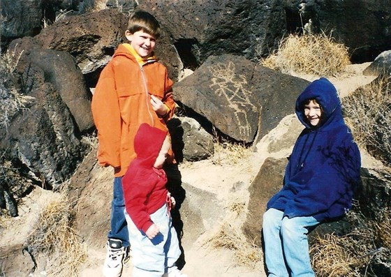 Petroglyphs in New Mexico