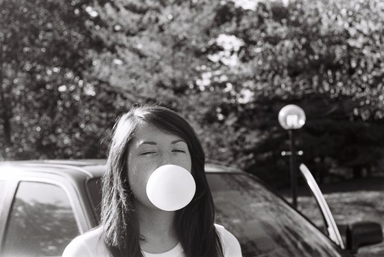 Blowing a bubble part 1.  - Alex S.