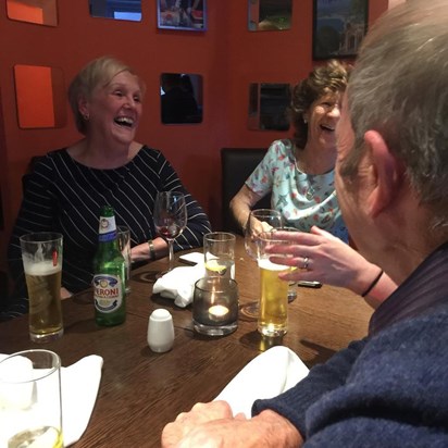 Cat’s mum & Dorothy enjoying a laugh