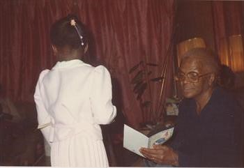 Keisha and Grandma 1984