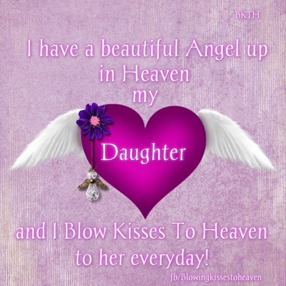 To my darling girl. Mommy