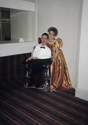 Neil & Sheila wheelchair dancing