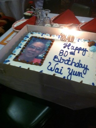 Yun's 80th birthday