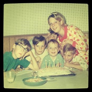 Matt's 4th Bday 1968