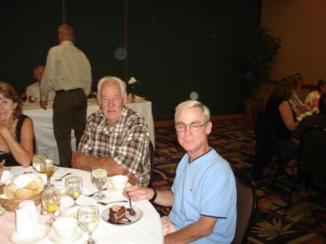 Uncle Matt and Grandpa at Grandma Van Brunts 90th Birthday Party