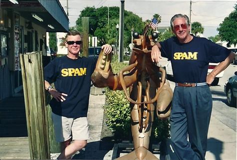 Spam Man, Matt and Art Christianson, Indian Rocks Beach, Fl