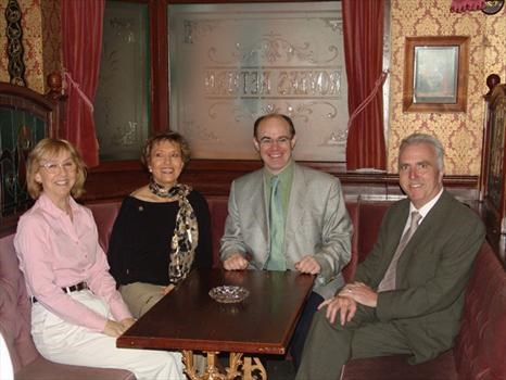 In the Rovers Return with Mark, Christine & Pat