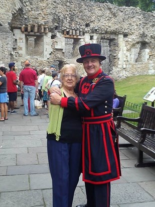 Tower of London - one of mum's favourite days out