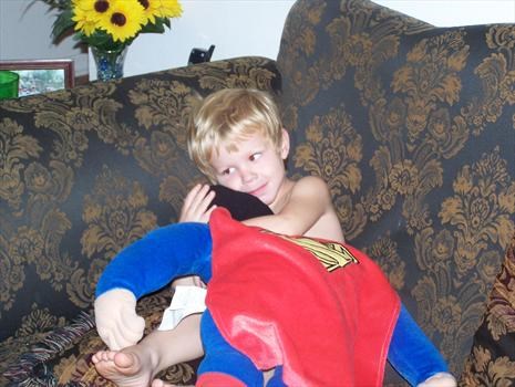 Cayden and Superman