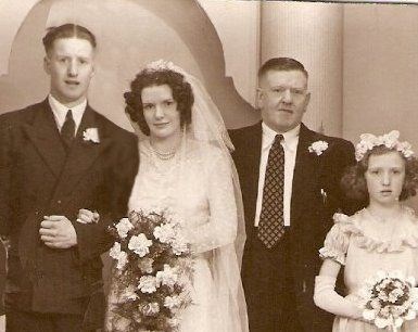 Dad, Alice and grandad and June