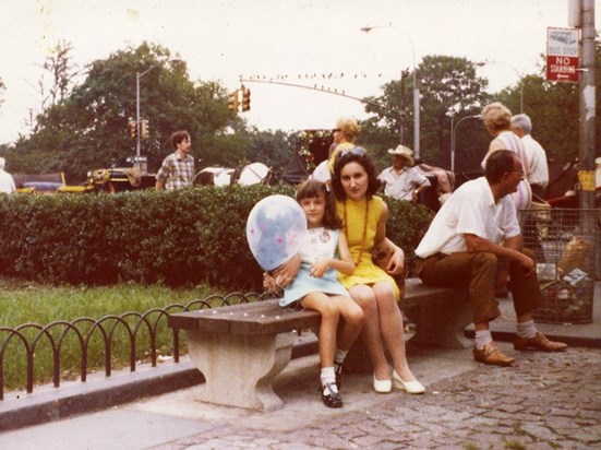 One of my favorites! Mama and me, NYC.  She's so elegant!
