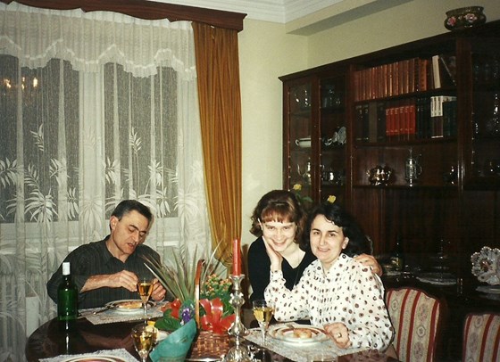With Sandra and Jurek, Warszawa